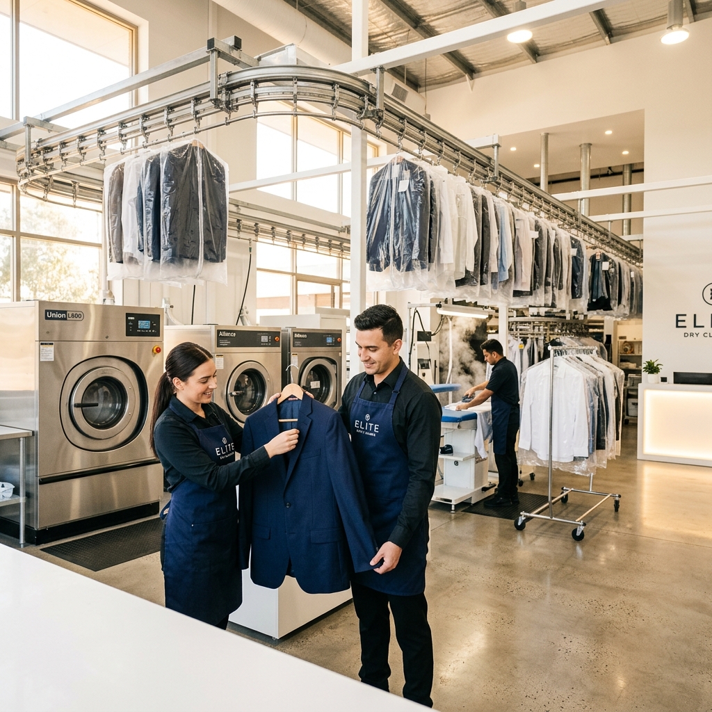 Sun Shine Dry Cleaners facility